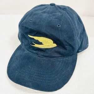 Martell Cognac Seagram‎ Logo Hat Cap Adjustable Strapback Blue Outdoors Workwear